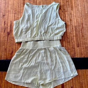 Trendy Queen 2 piece linen set